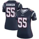 Tyrese Robinson ＃55 New England Patriots Legend Jersey - Women's Navy