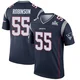 Tyrese Robinson ＃55 New England Patriots Legend Super Bowl LX Patch Jersey - Men's Navy