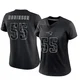 Tyrese Robinson ＃55 New England Patriots Limited Reflective Jersey - Women's Black