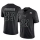 Tyrese Robinson ＃55 New England Patriots Limited Reflective Super Bowl LX Patch Jersey - Men's Black