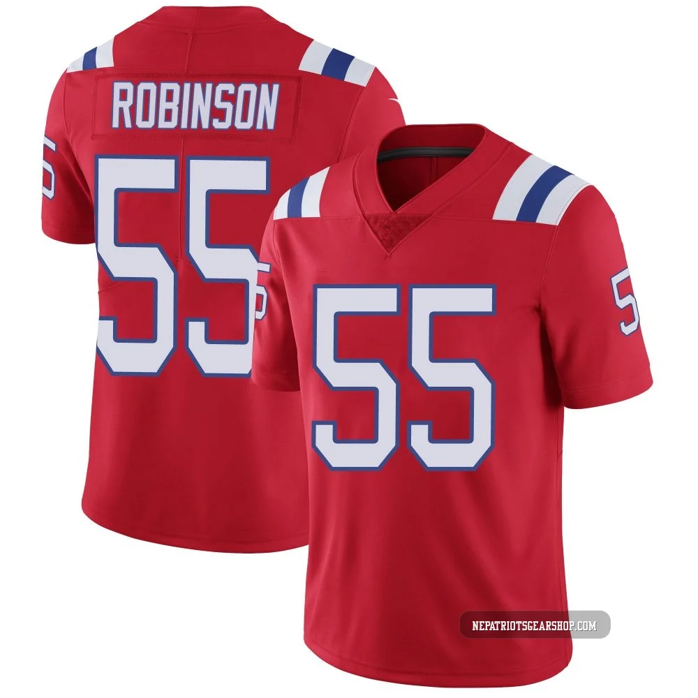 Tyrese Robinson ＃55 New England Patriots Limited Vapor Untouchable Alternate Jersey - Youth Red
