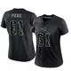 Wilfried Pene ＃61 New England Patriots Limited Reflective Jersey - Women's Black