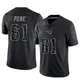 Wilfried Pene ＃61 New England Patriots Limited Reflective Jersey - Youth Black