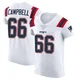 Will Campbell ＃66 New England Patriots Elite Vapor Untouchable Jersey - Men's White