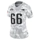Will Campbell ＃66 New England Patriots Limited 2024 Salute to Service Jersey - Women's Arctic Camo