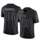 Will Campbell ＃66 New England Patriots Limited Reflective Jersey - Men's Black