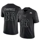 Will Campbell ＃66 New England Patriots Limited Reflective Super Bowl LX Patch Jersey - Youth Black