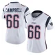Will Campbell ＃66 New England Patriots Limited Vapor Untouchable Jersey - Women's White