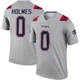 Xavier Holmes ＃0 New England Patriots Legend Inverted Jersey - Youth Gray