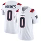 Xavier Holmes ＃0 New England Patriots Limited Vapor Untouchable Jersey - Men's White