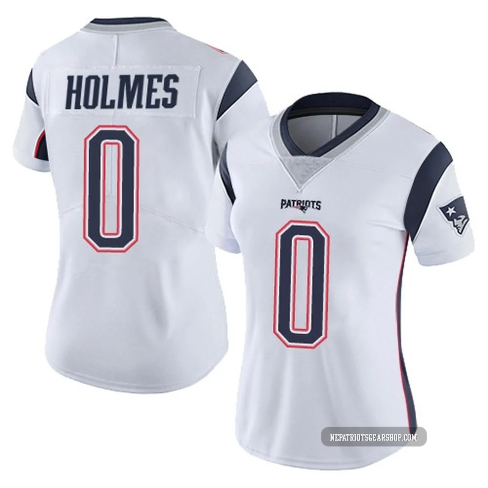 Xavier Holmes ＃0 New England Patriots Limited Vapor Untouchable Jersey - Women's White