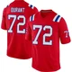 Yasir Durant ＃72 New England Patriots Game Alternate Jersey - Youth Red