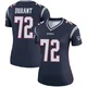 Yasir Durant ＃72 New England Patriots Legend Jersey - Women's Navy