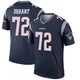 Yasir Durant ＃72 New England Patriots Legend Jersey - Youth Navy